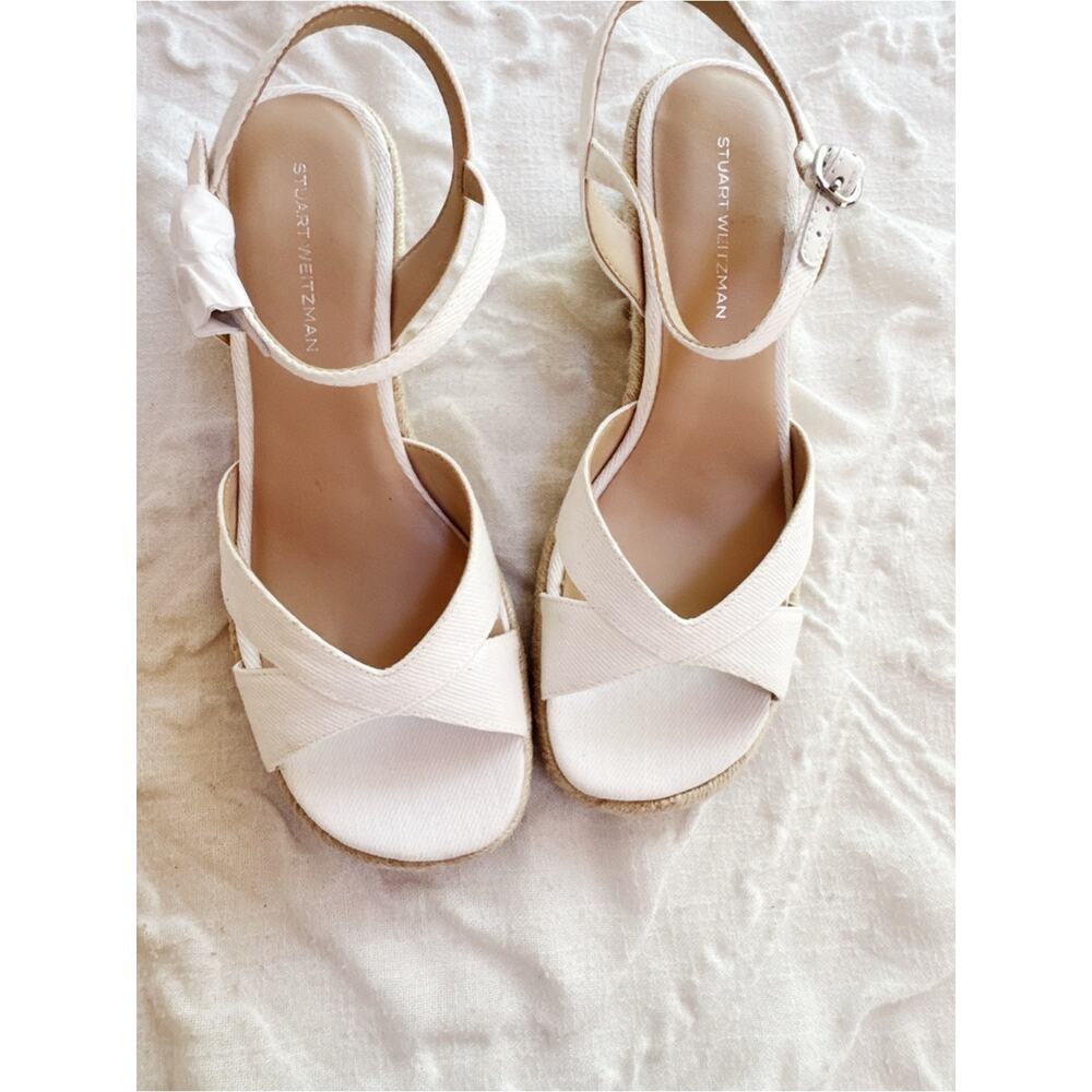 Stuart Weitzman Miami
Espadrille Sandal Size 6.5 New - Picture 6 of 10